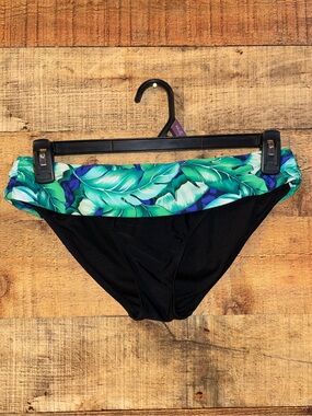 George Tropical Fold Over Bikini Bottoms